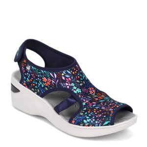 EASTER Spring Summer Travel Floral BeZees Sandals Women's Size 11 Medium